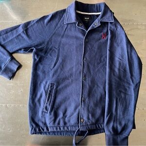 HUF Blue Bomber Jacket Varsity Style